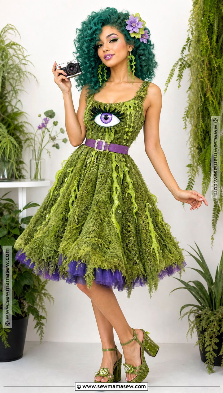Honey Swamp Costume With Green Bayou Dress - 40 monster high costumes