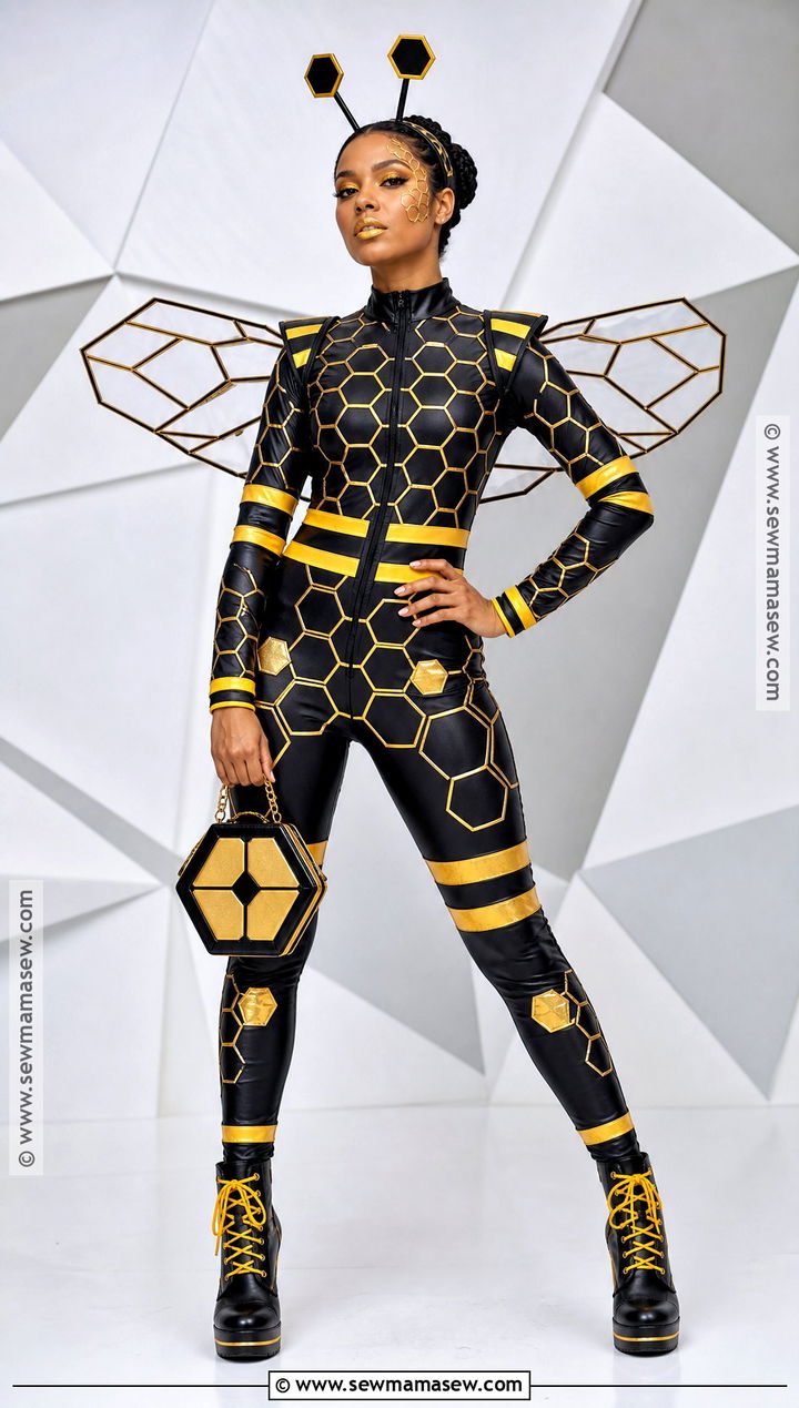 Honeycomb Bee Costume - 40 bee costume ideas