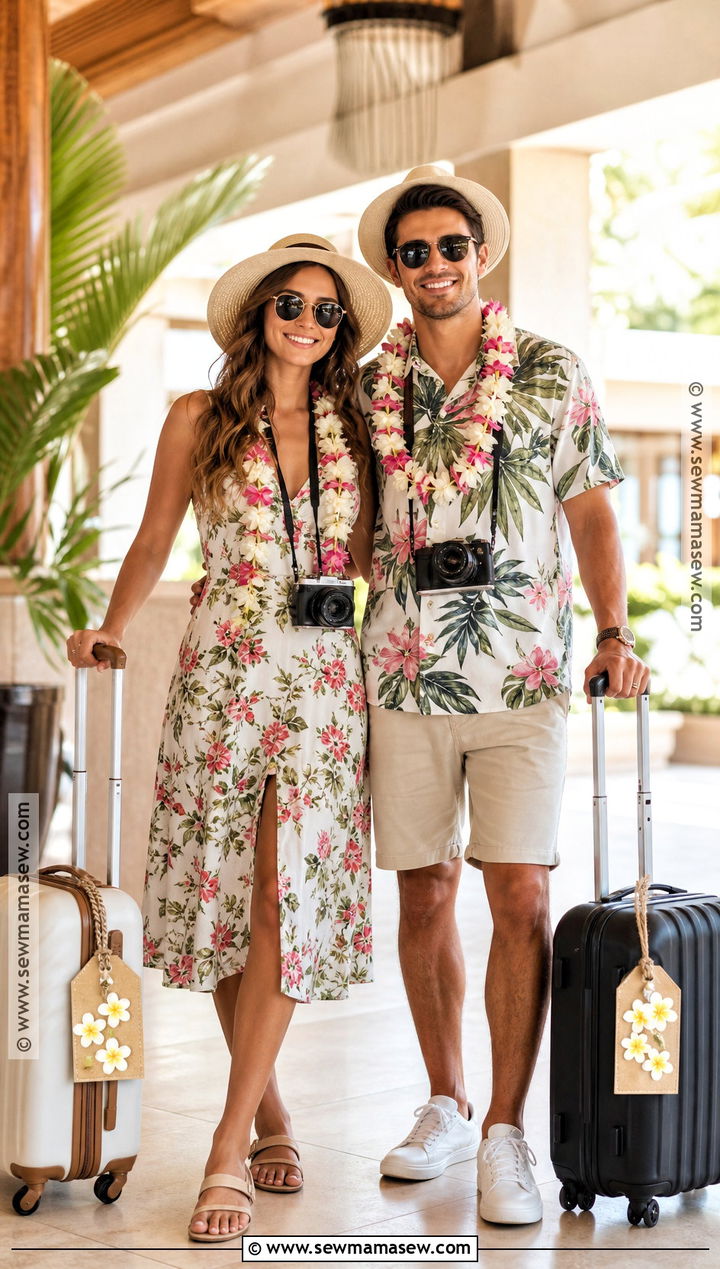 Honeymoon Tourist Couple Costume - 35 tourist costume ideas