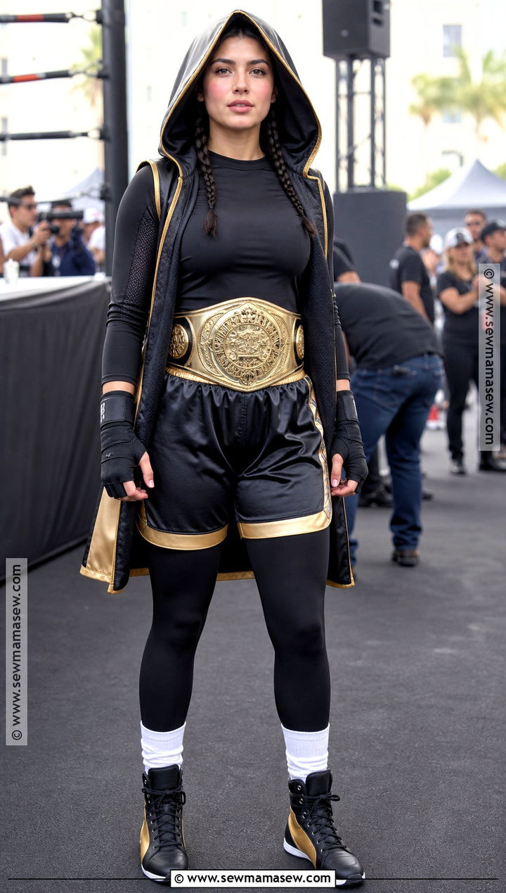 Hooded Boxer Costume - 35 Boxer Costume Ideas for Women