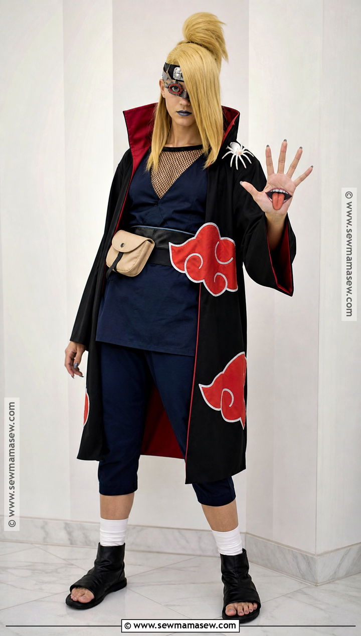 Hooded Deidara Cosplay - 30 deidara cosplay ideas