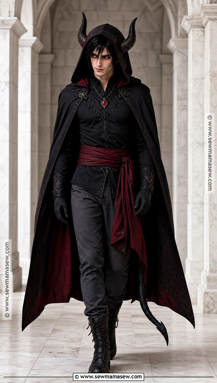Hooded Demon Outfit For Men - 30 demon outfit male ideas