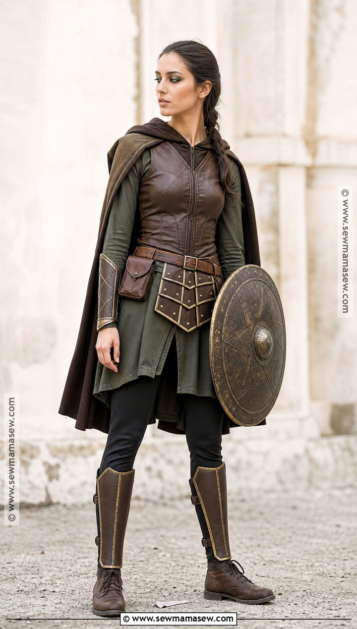 Hooded Gladiator Costume - 30 Gladiator Costume Ideas for Women