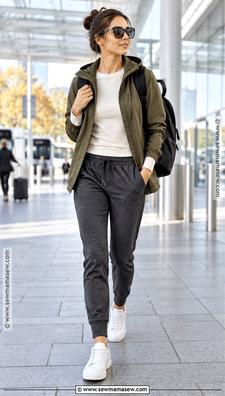 Hooded Jacket With Joggers - 30 fall jackets