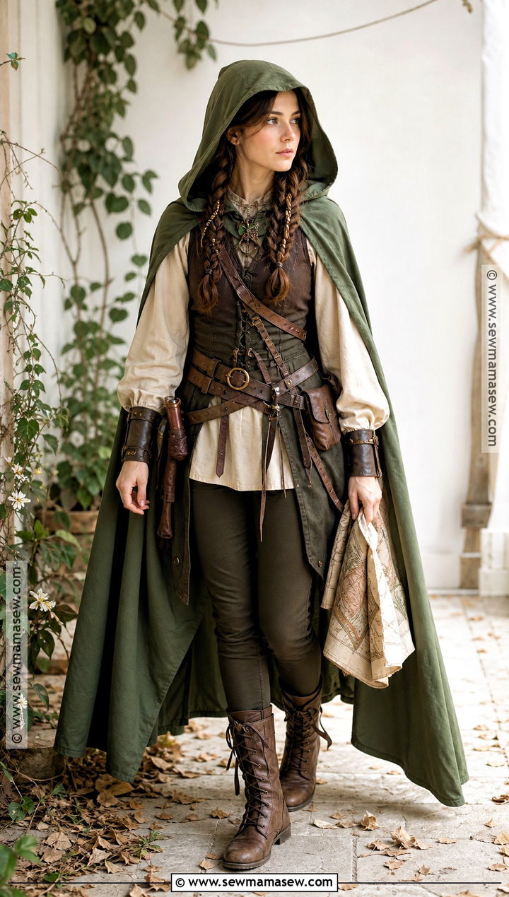 Hooded Ranger Cosplay Sewing Pattern - 30 Cosplay Sewing Patterns Ideas