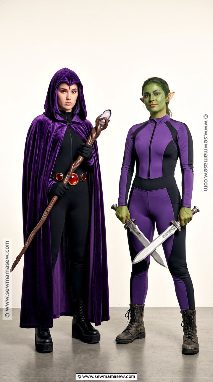 Hooded Raven And Beast Boy Costume - 40 raven and beastboy titans costume ideas