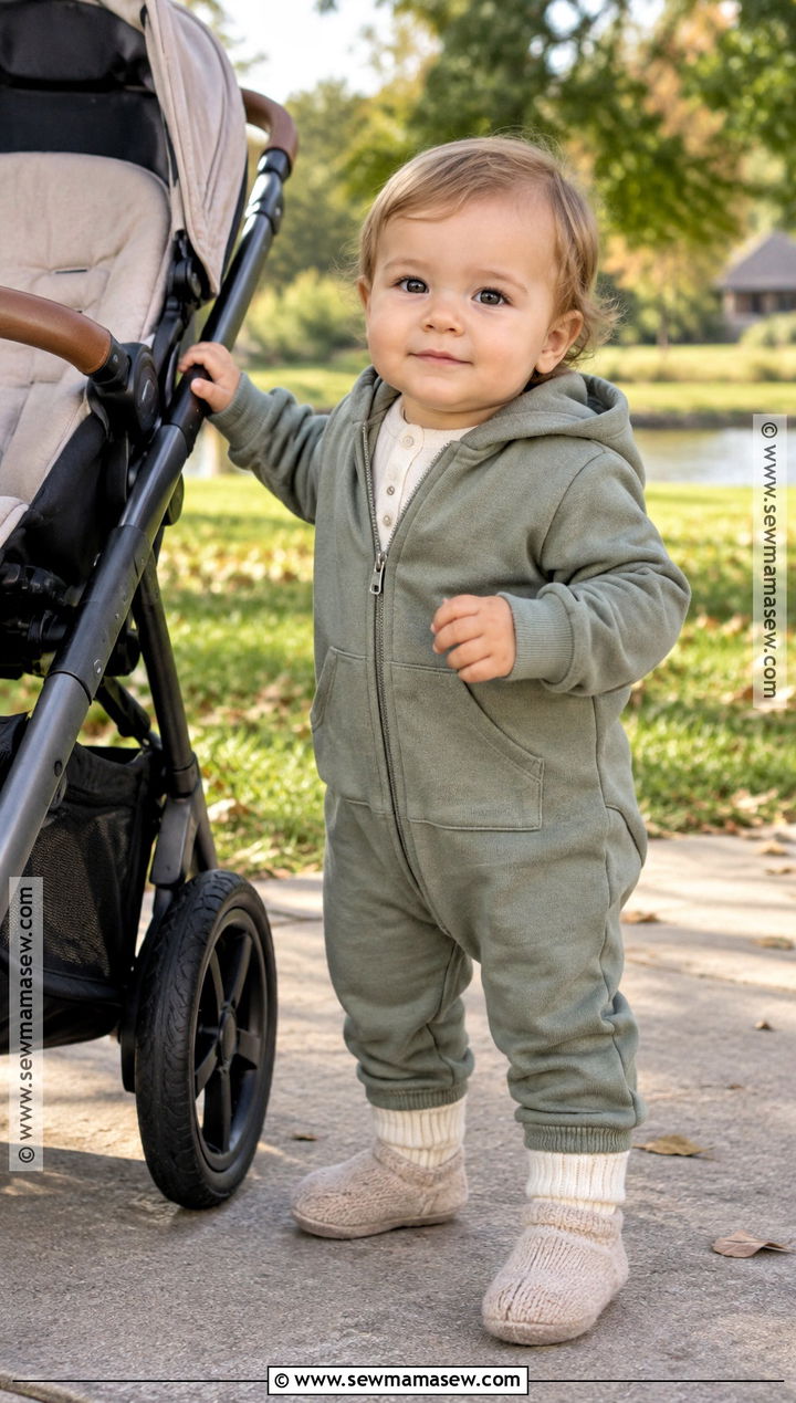 Hooded Romper Baby Fall Outfit - 25 baby fall outfits