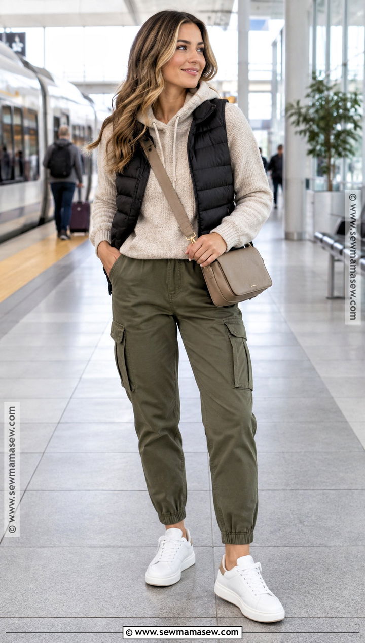 Hooded Sweater With Cargo Pants - 20 Autumn Sweaters