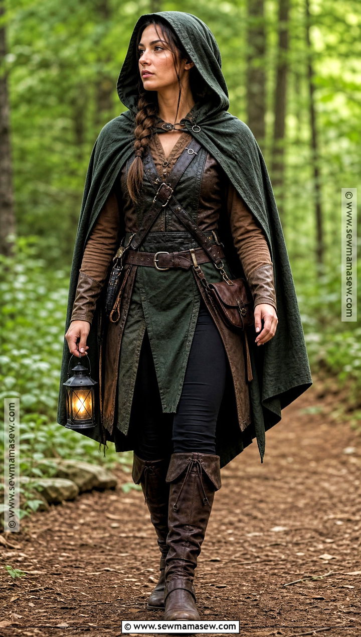 Hooded Viking Scout Costume - 35 viking costume ideas for females