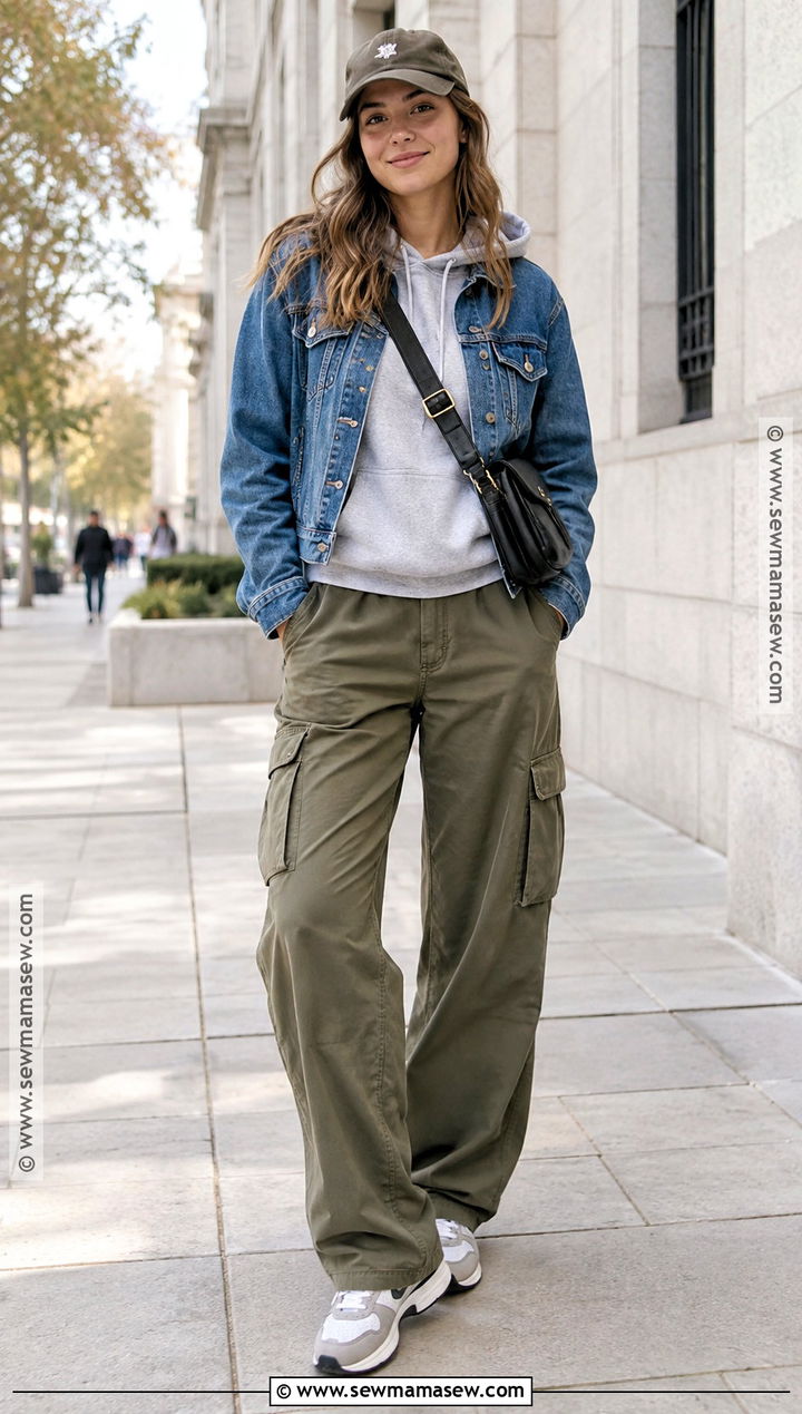 Hoodie And Cargo Pants Fall Outfit - 15 cozy fall outfits aesthetic 2026