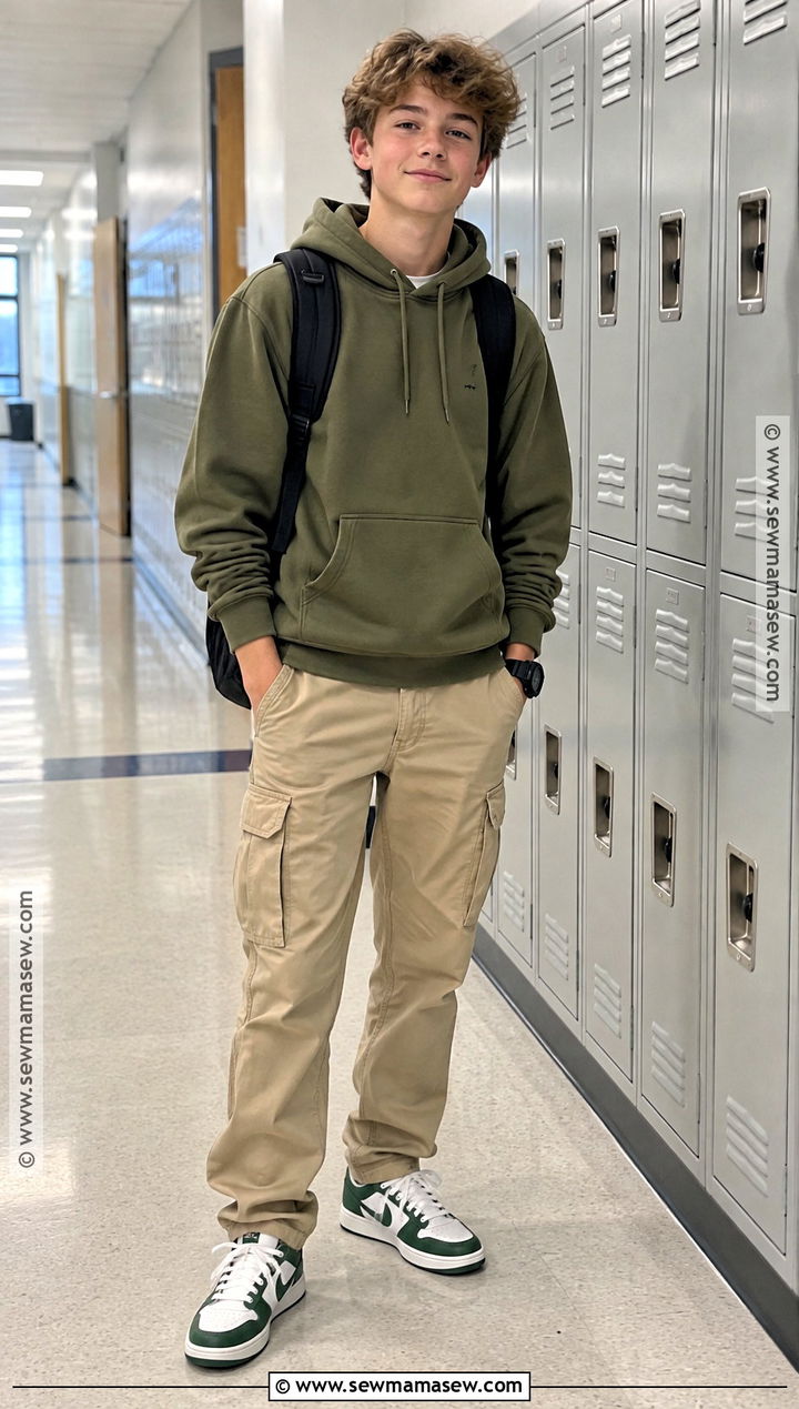 Hoodie And Cargo Pants For 7th Grade - 15 Back To School Fits 7Th Grade