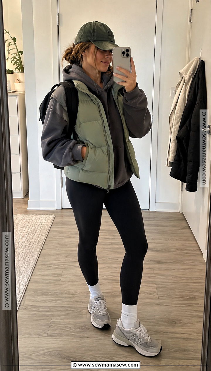 Hoodie And Leggings Back To School Outfit - 15 back to school outfits shuffle