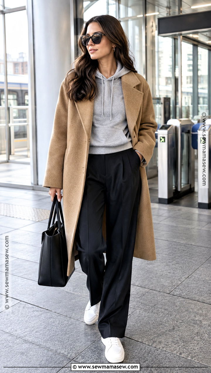 Hoodie And Tailored Pants Fall Outfit - 15 fall outfit 2026 ideas for women