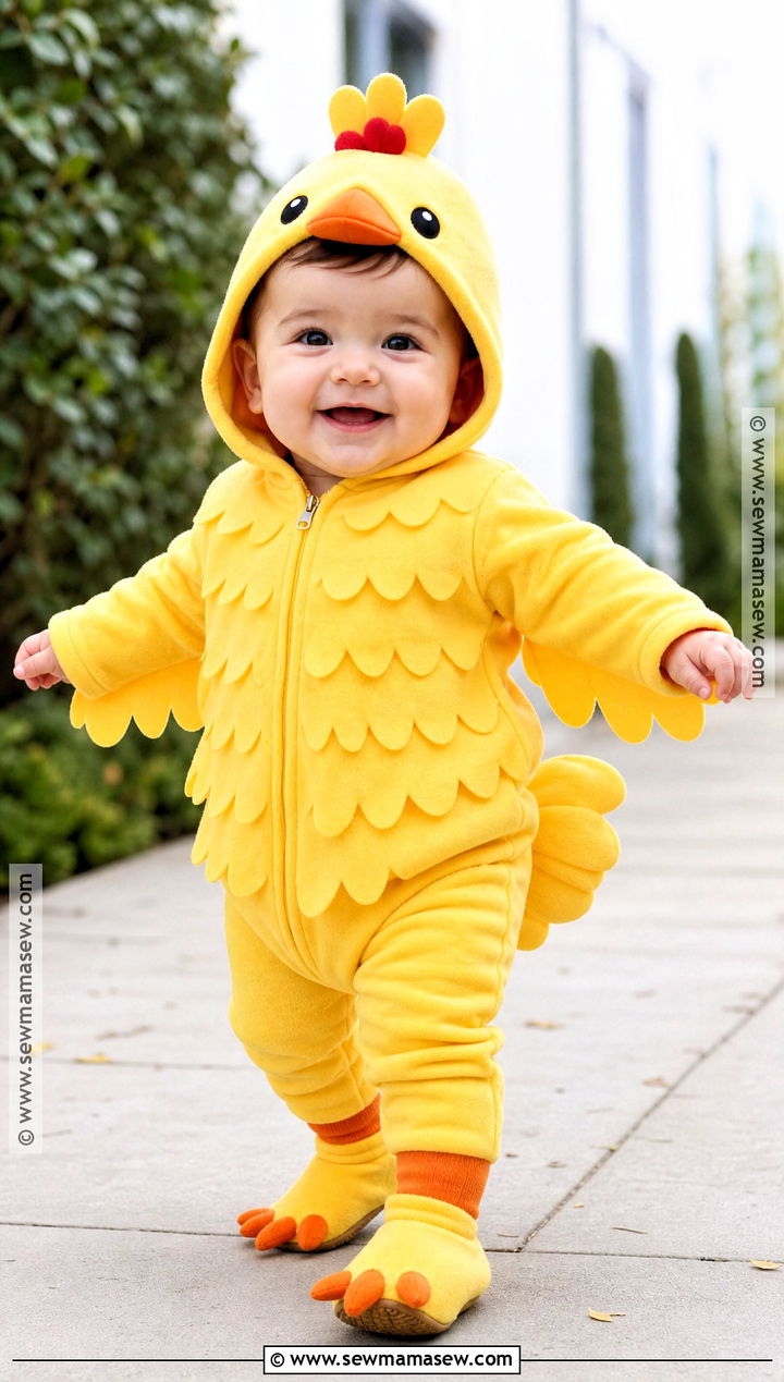 Hoodie Baby Chicken Costume - 30 baby chicken costume ideas