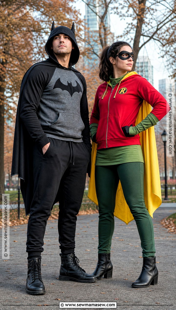 Hoodie Batman And Robin Costume - 35 batman and robin costume ideas