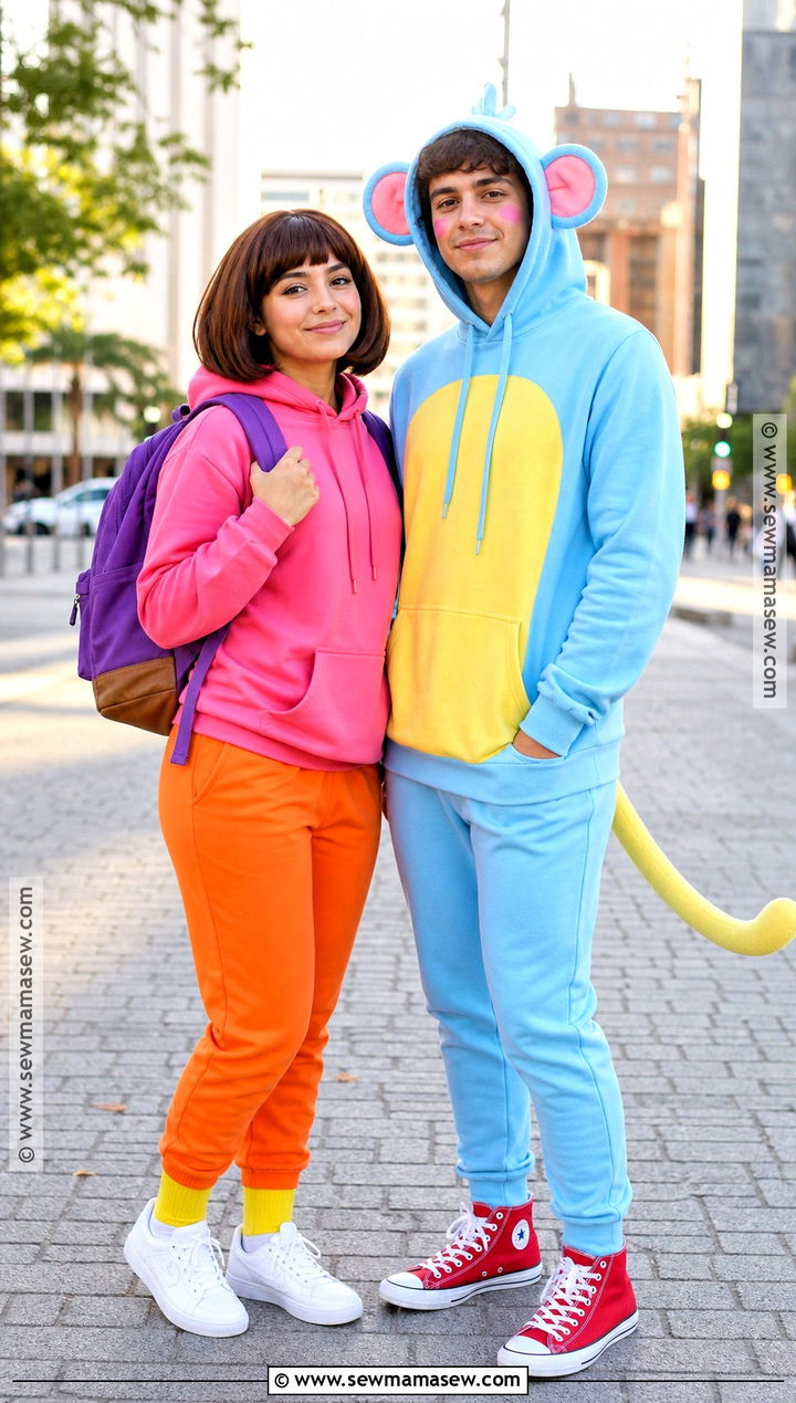 Hoodie Dora And Boots Costume - 35 dora and boots costume