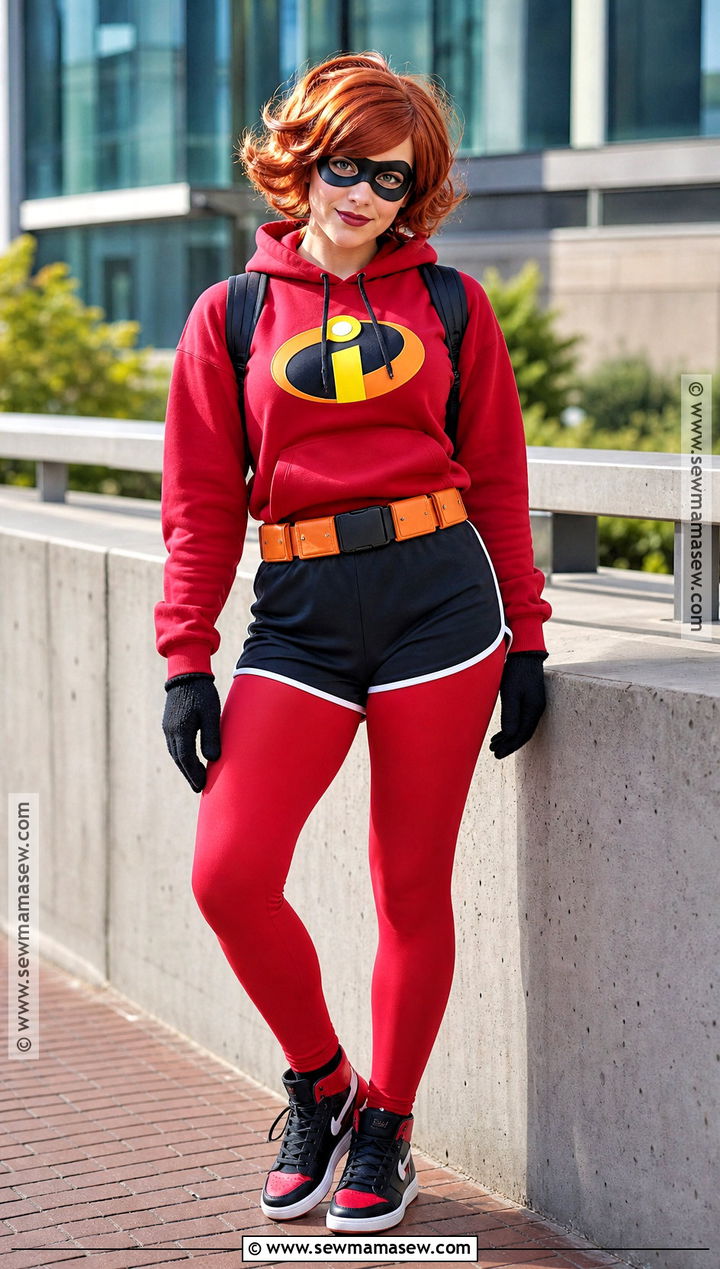 Hoodie Mrs Incredible Costume - 35 mrs incredible costume ideas