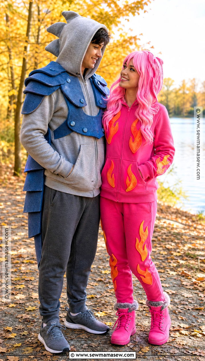 Hoodie Sharkboy And Lavagirl Costume - 30 sharkboy and lavagirl costume ideas for couples