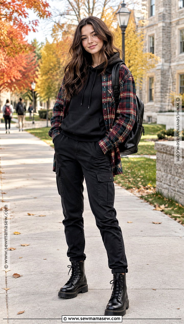 Hoodie With Plaid Shirt - 25 fall hoodies