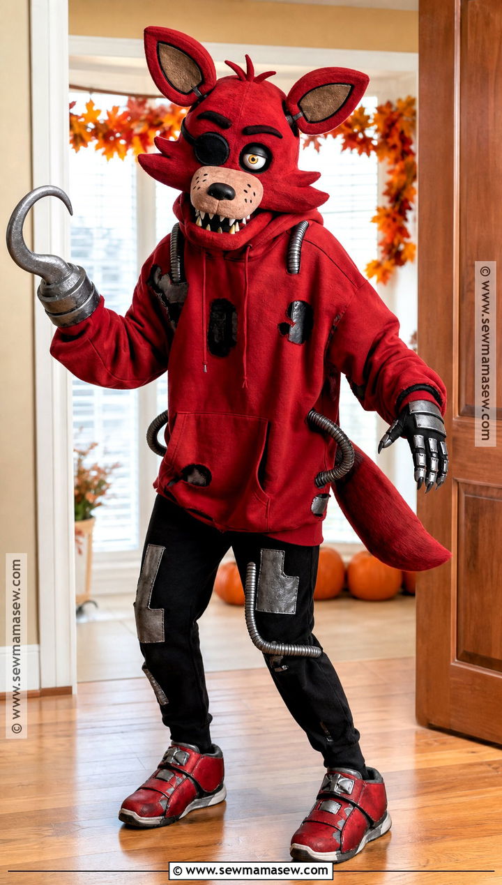 Hoodie Withered Foxy Cosplay - 30 withered foxy cosplay ideas