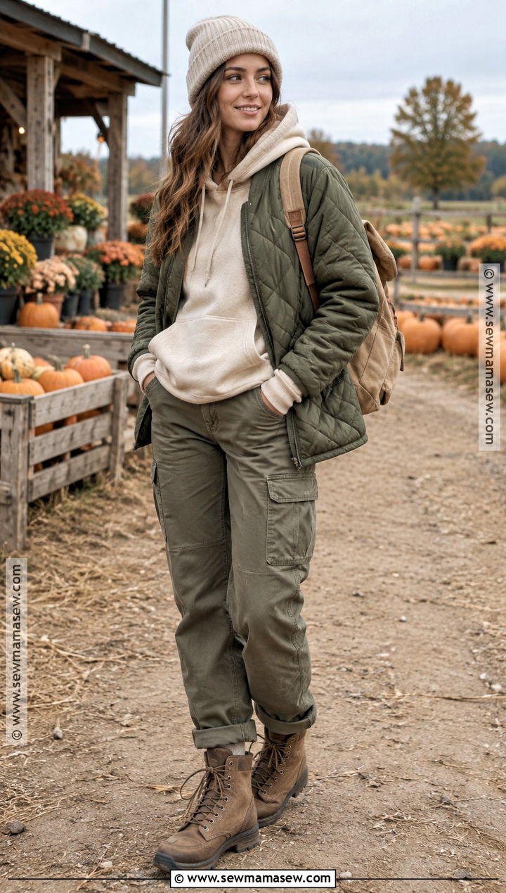 Hoodie and Quilted Jacket Pumpkin Patch Fit - 25 pumpkin patch fits