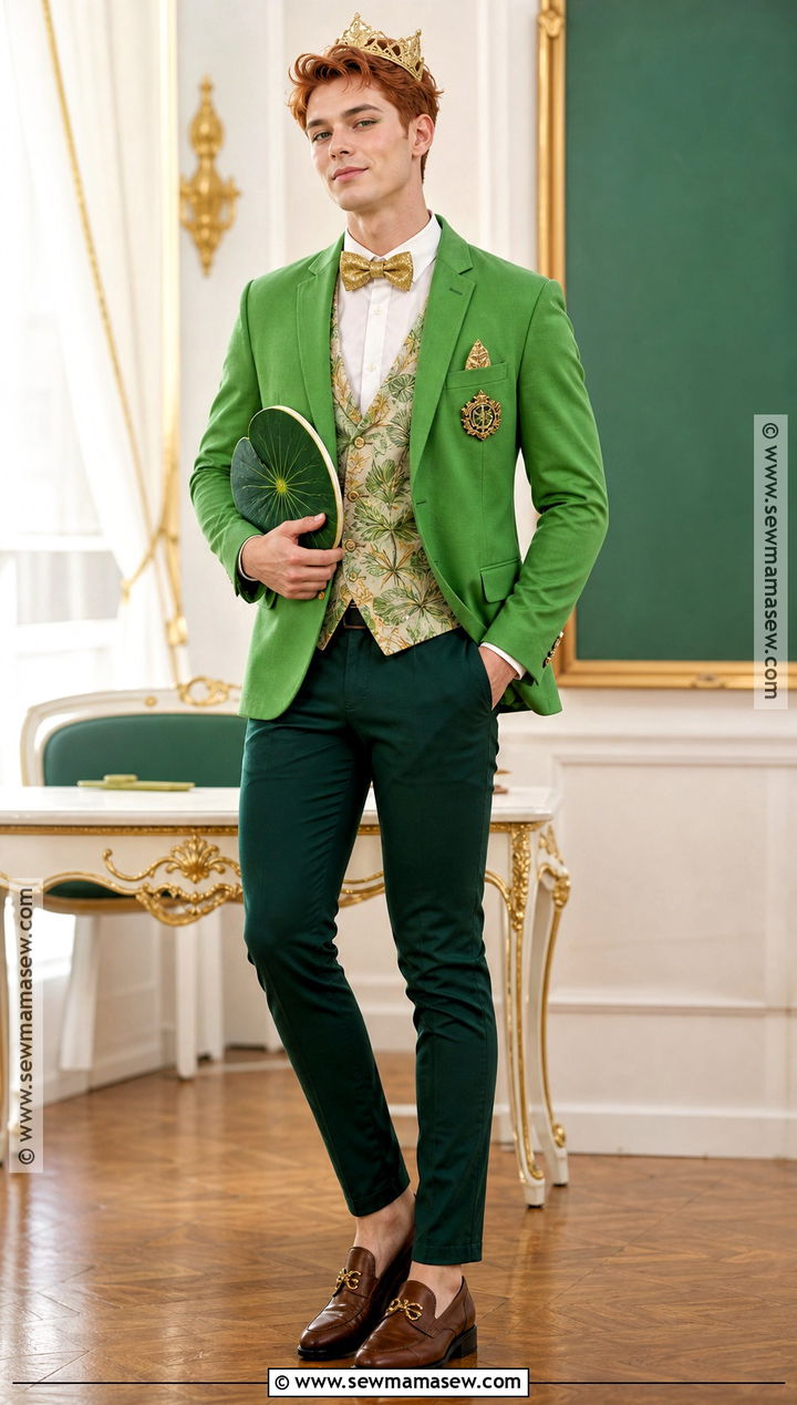 Hopper Croakington Costume With Green Suit - 35 Ever After High Costumes