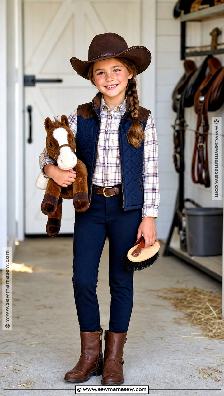 Horse Trainer Cowgirl Costume - 30 cowgirl costume ideas for kids