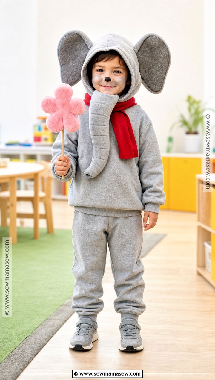 Horton The Elephant Costume - 30 dr seuss week dress up ideas