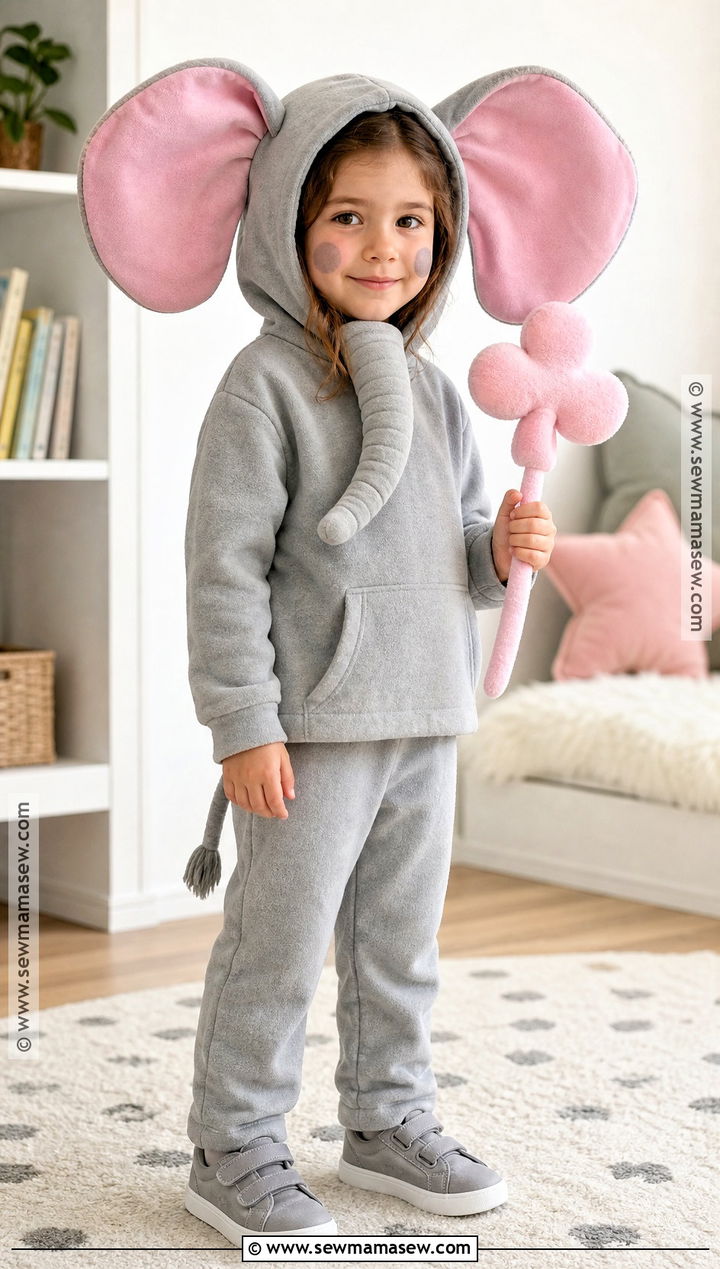Horton The Elephant Costume With Clover Prop - 30 dr seuss characters dress up ideas