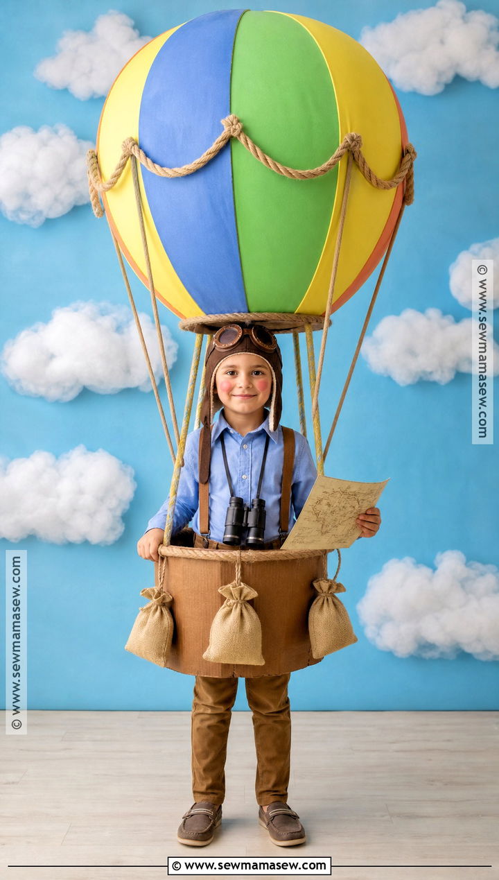 Hot Air Balloon Fancy Dress Costume - 35 fancy dress costumes for kids
