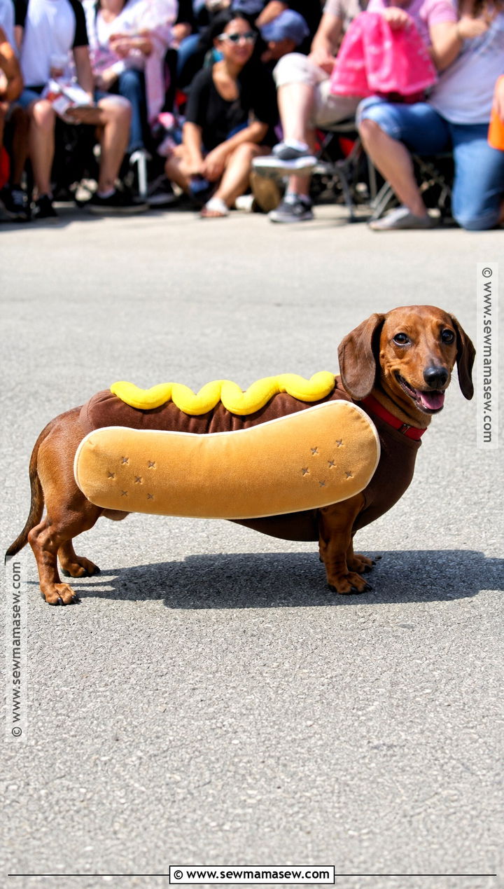 Hot Dog Dog Costume - 40 dog costume ideas