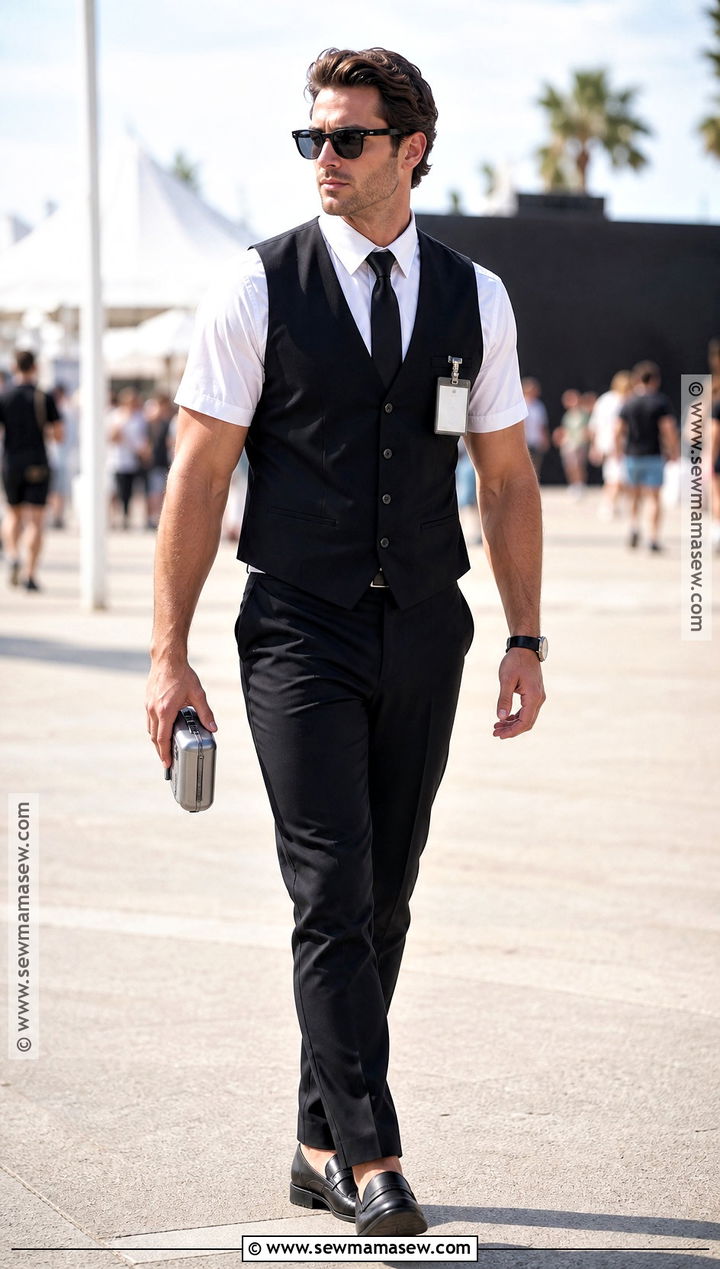 Hot Weather Men In Black Costume - 30 men in black costume ideas