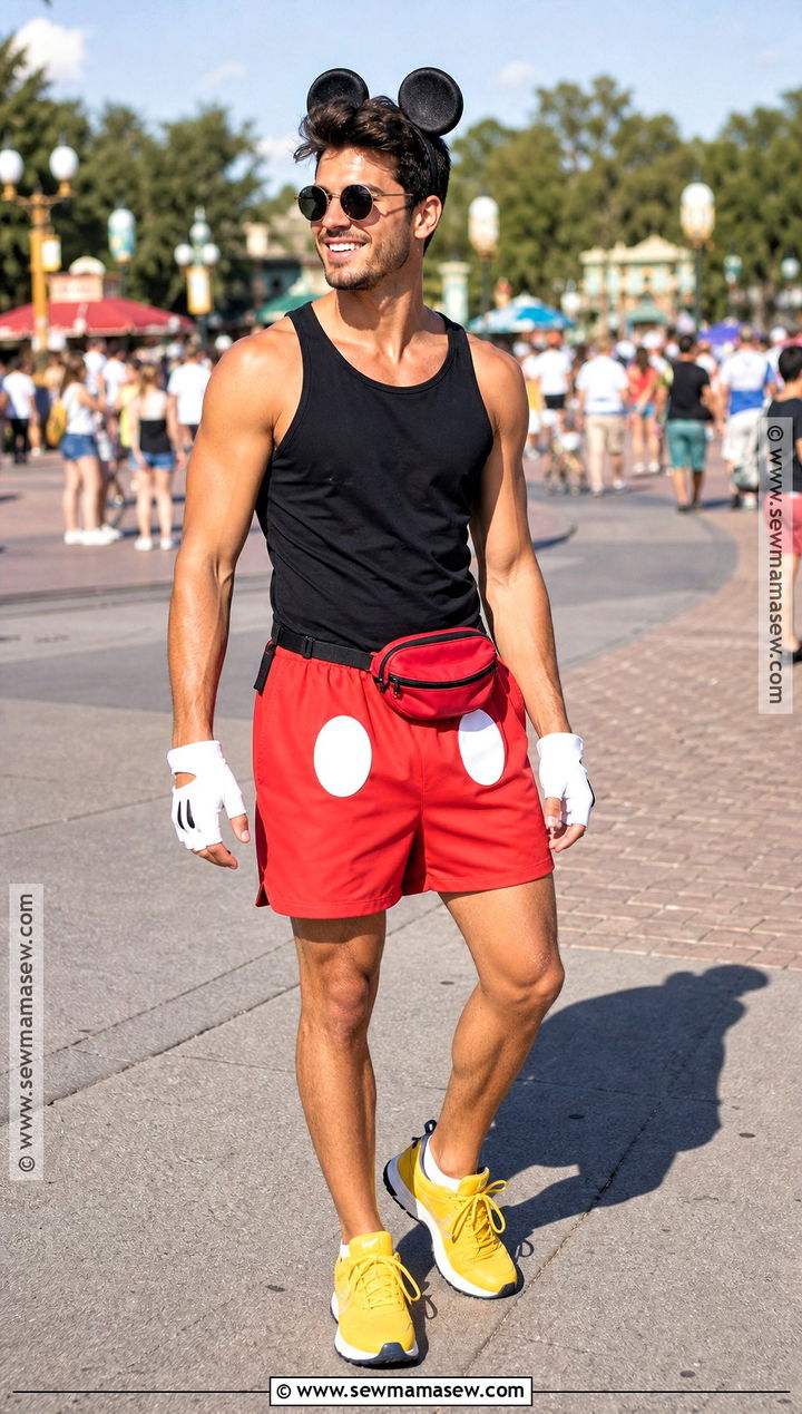 Hot Weather Mickey Mouse Costume - 35 mickey mouse costume ideas