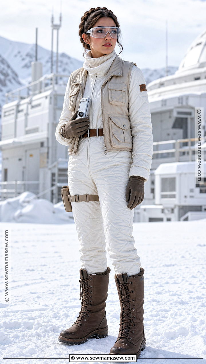 Hoth Snowsuit Princess Leia Costume - 45 princess leia costume ideas