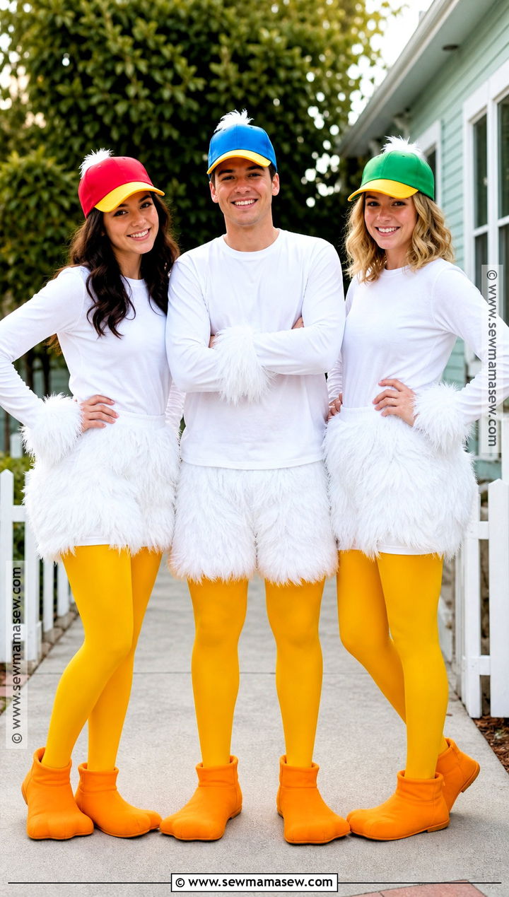 Huey Dewey And Louie Costume - 30 trio disney costumes