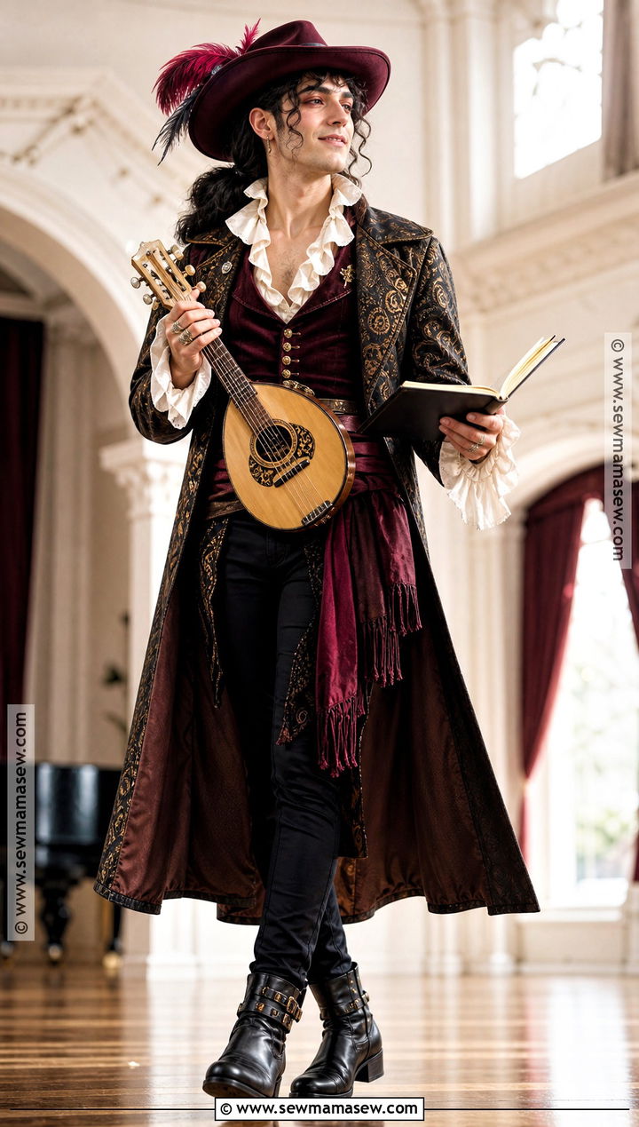 Human Bard Cosplay - 30 dnd cosplay ideas