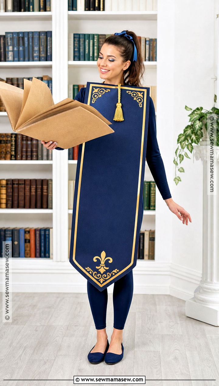 Human Bookmark Costume - 40 original halloween costumes