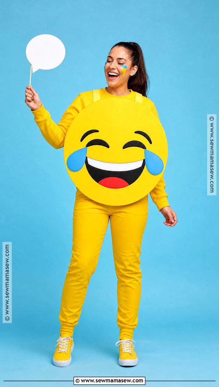 Human Emoji Costume - 30 costumes funny