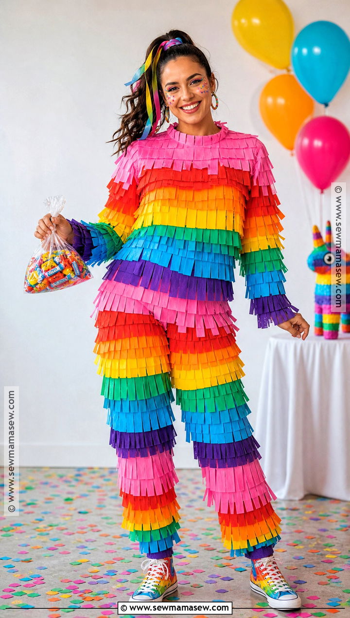 Human Piata Costume - 45 funny halloween costumes for women