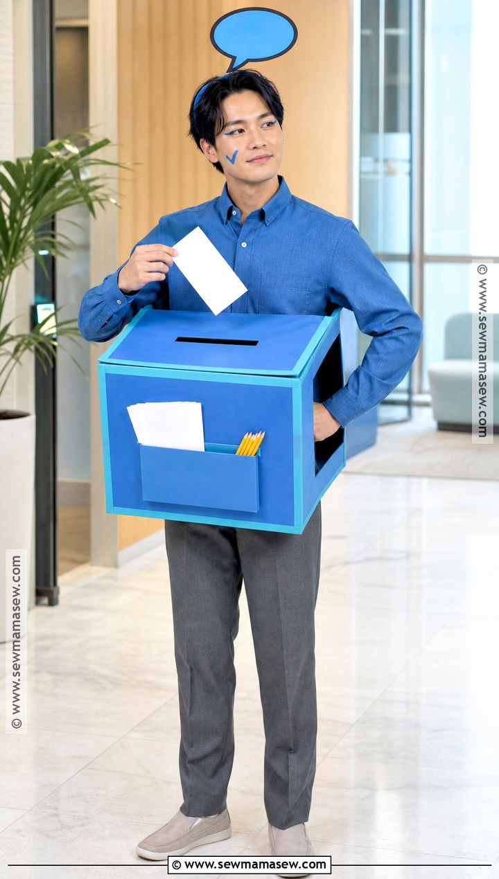 Human Suggestion Box Costume - 40 original halloween costumes