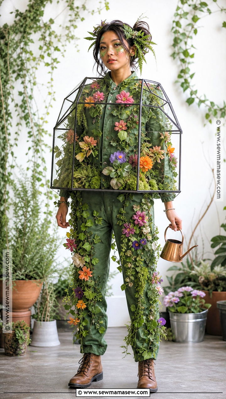 Human Terrarium Costume - 40 original halloween costumes