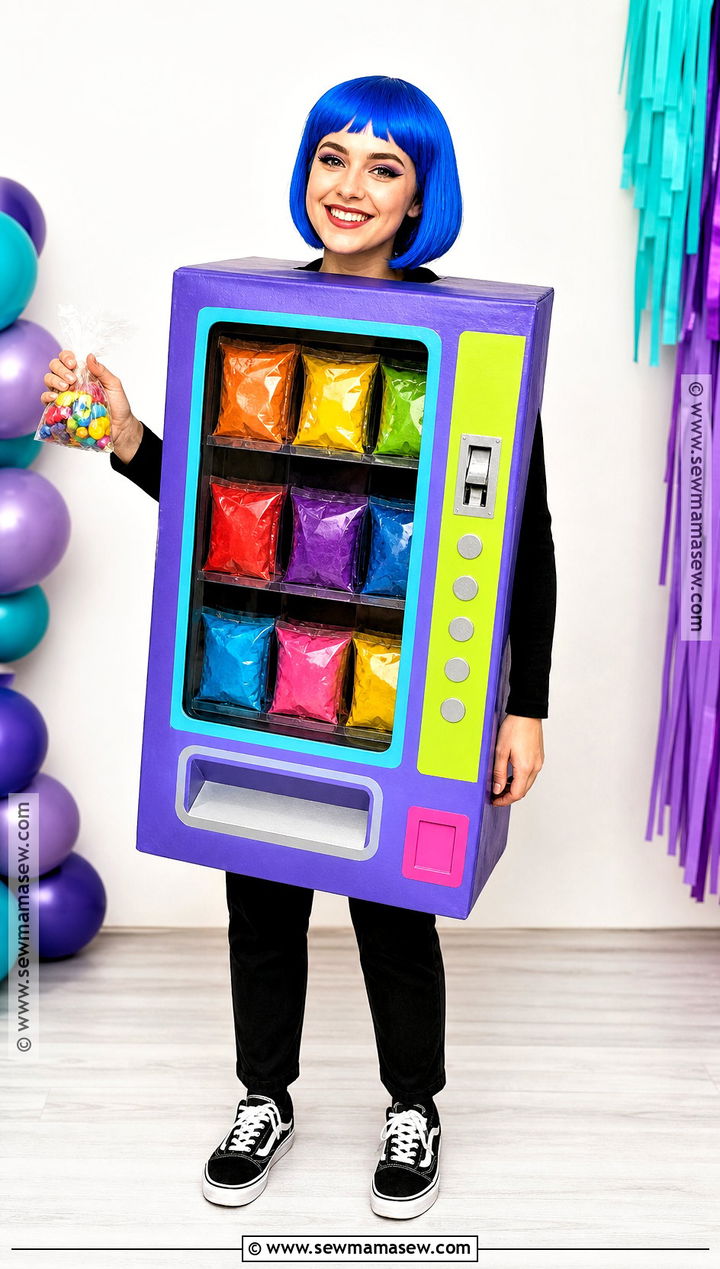 Human Vending Machine Costume - 30 original costumes
