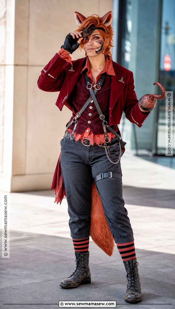 Human Withered Foxy Cosplay - 30 withered foxy cosplay ideas