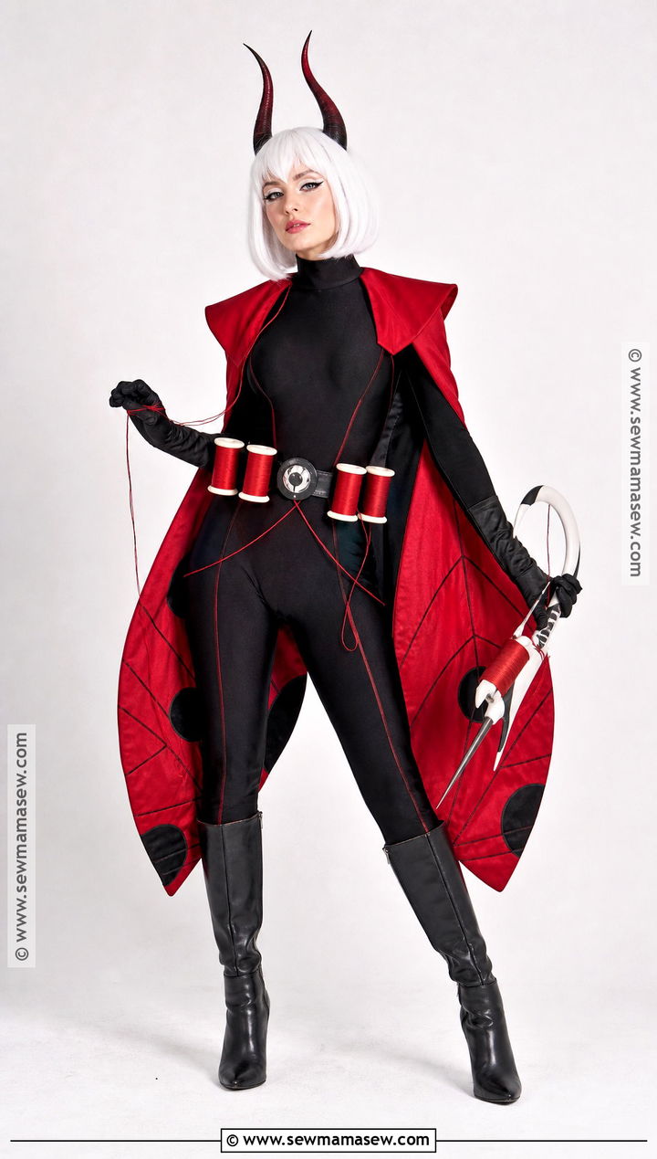 Humanized Hornet Cosplay With White Wig - 40 hornet cosplay ideas