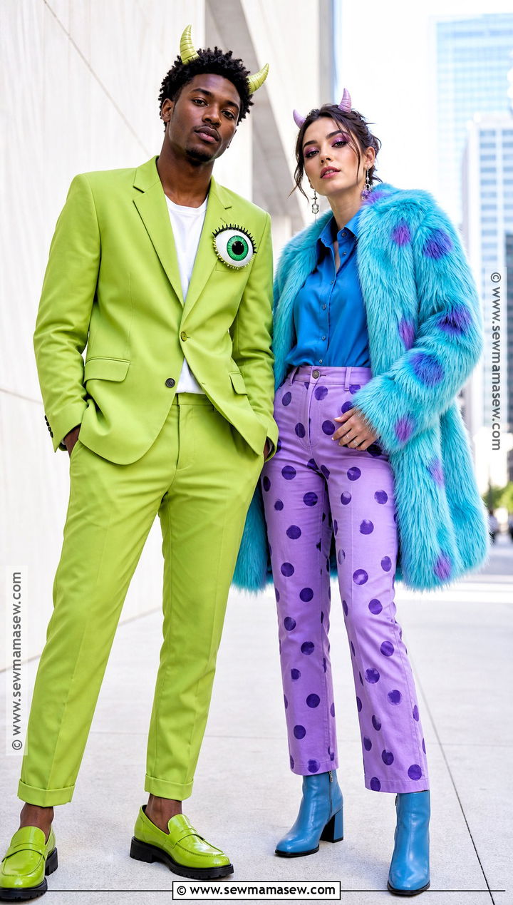 Humanized Mike And Sully Costume - 35 mike and sully costume ideas