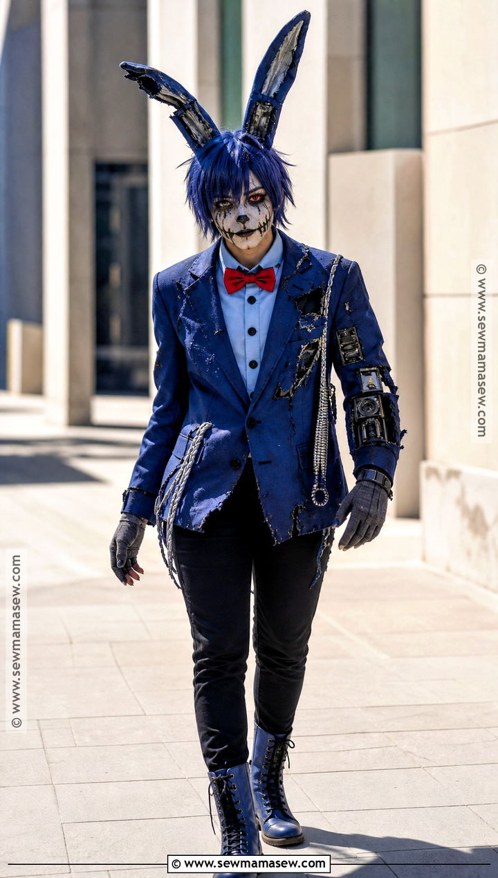 Humanized Withered Bonnie Cosplay - 30 Withered Bonnie Cosplay Ideas