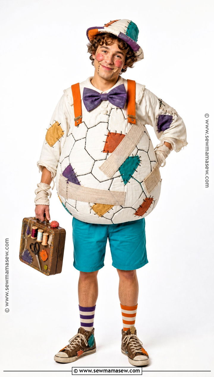 Humpty Dumpty Costume With Repaired Shell - 30 humpty dumpty costume ideas