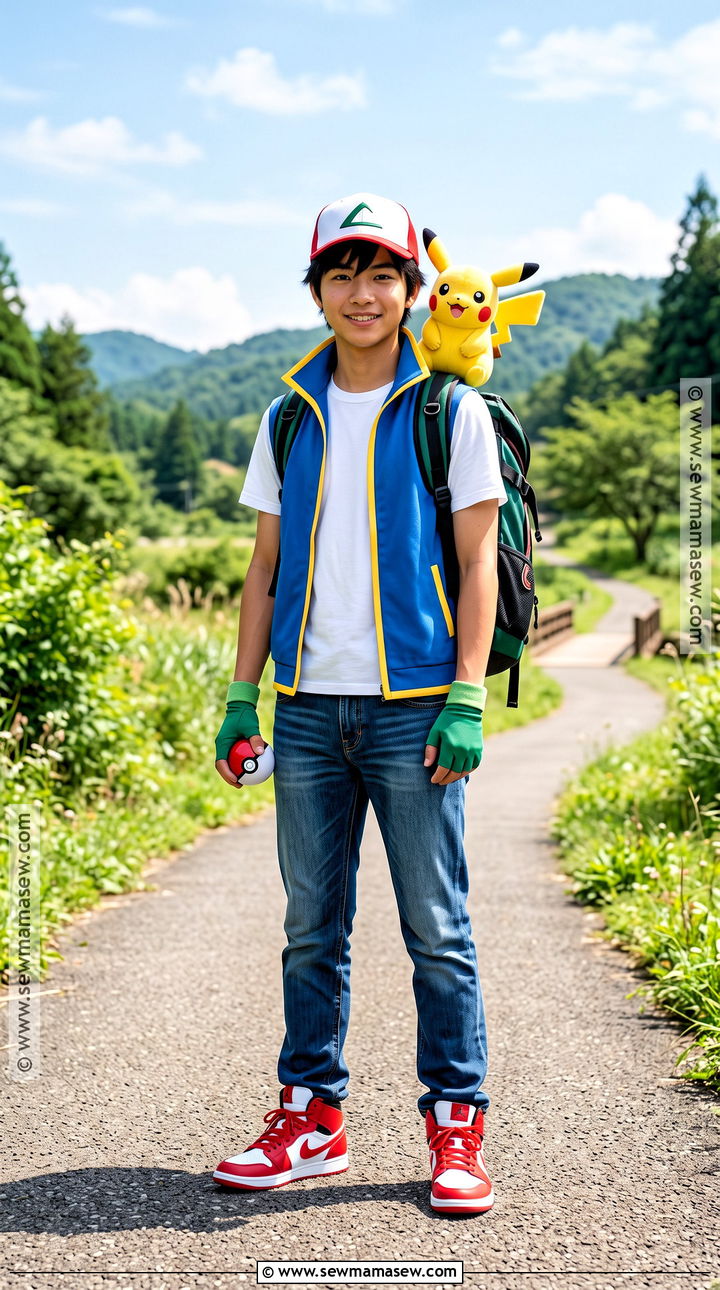 I Choose You Ash Pokemon Costume - 30 ash pokemon costume ideas