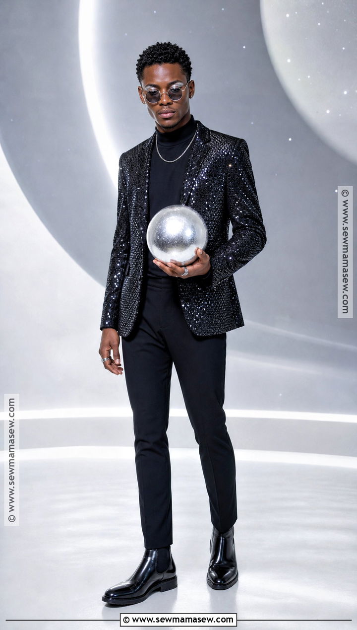 I Feel It Coming Sparkle Jacket Costume - 35 the weeknd halloween costume ideas