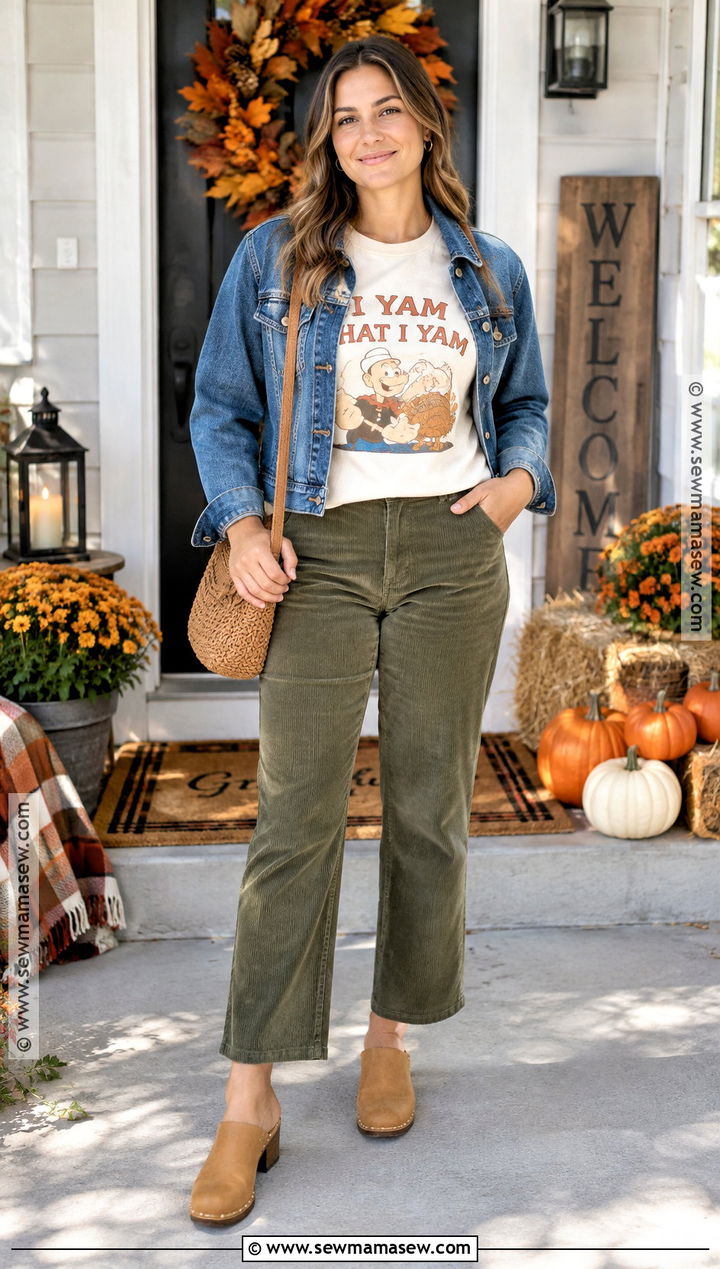 I Yam What I Yam Thanksgiving T Shirt Outfit - 15 Funny Thanksgiving Tshirts Ideas